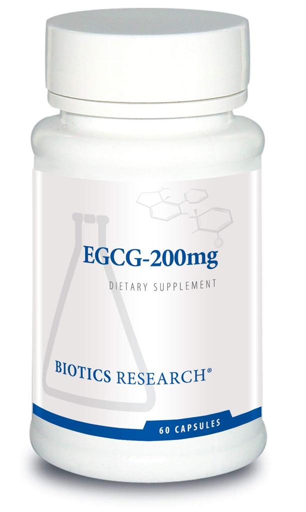 バイオティクスの研究EGCG 200 mgの緑茶のエキス、Camelliaのinsinensis、50% EGCG、ポリフェノール、心臓血管サポート、神経保護、健康な免疫機能、維持の健康なMetabolism、60のカプセル