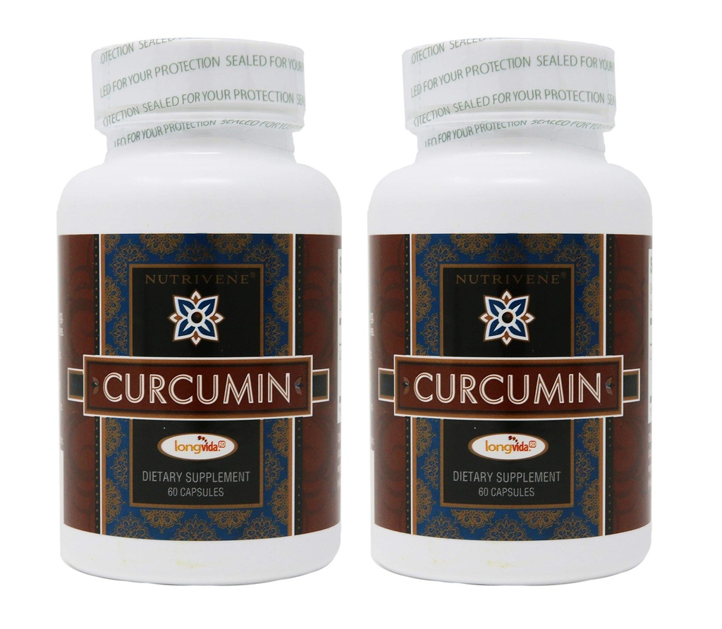 ヌトリフェン(500mg、60カプセル)による2パッククルクミンロンビサ