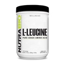 NutraBio 100% 純粋な L ロイシン - 筋肉の回復とサポート - 自然発酵フリーフォームアミノ酸 - ビーガン、非 GMO、グルテンフリー - (500 グラム)