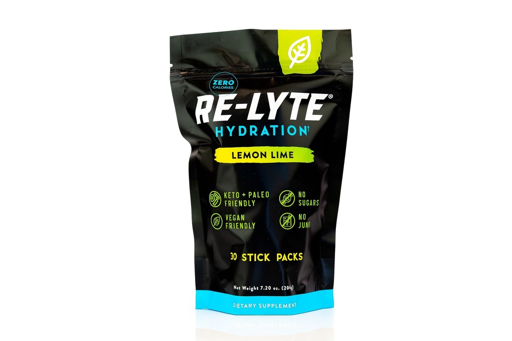 REDMOND Re-Lyteの電解物の飲み物の粉の組合せ(レモン ライム)、30の棒のパック