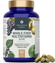 女性のための豊富な地球全食糧Multivitaminは人のための毎日の多ビタミンの補足を人人のマルチビタミン+ Bの複合体、プロバイオティック多酵素、有機性エネルギーのためのOmegas気分の消化 90ct-4pk