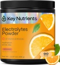 KEY NUTRIENTS Multivitamin 電解質粉末 無糖 - タンジーオレンジ電解質粉末 - 持久力とエネルギーサプリメント - 水素化粉末 - カロリー - 90 サービング - アメリカ製