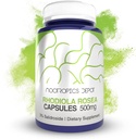 Rhodiola Roseaカプセル | 500mg | 3% Salidroside | 120カウント | Adaptogen Herb | Ayurvedic Supplement | 健康なストレスレベルをサポート | 脳の健康を促進