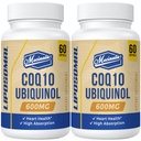 Liposomal CoQ10 Ubiquinol 600mg Softgels | 優れた吸収性Ubiquinol CoQ10サプリメント | 強力な活性抗酸化フォーム Coenzyme Q10 | 心臓機能とエネルギー生産 | 120 Softgels