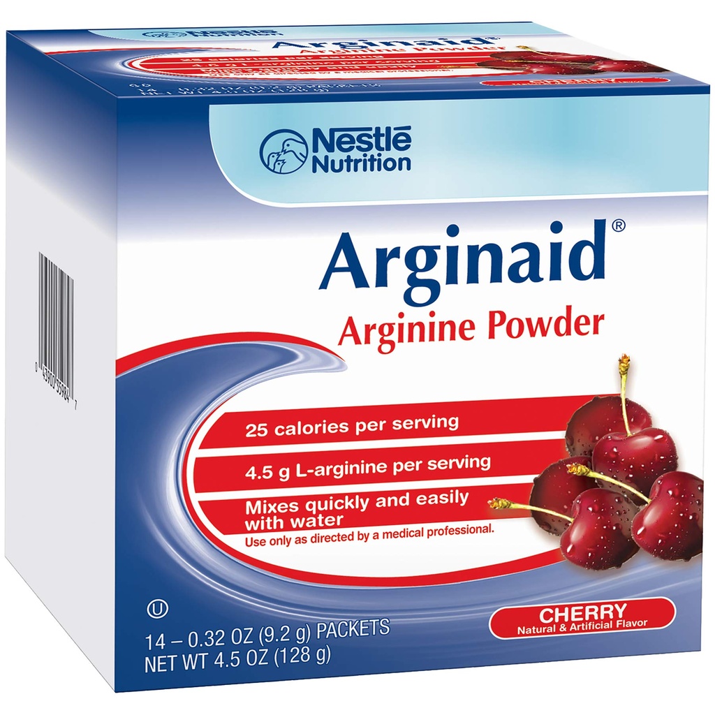 Arginaidのアルギニンの粉の飲み物の組合せ、チェリー-傷の心配のための栄養の必要性- 0.32のOZのパケット(14 CT/Pack) (パッケージ2)