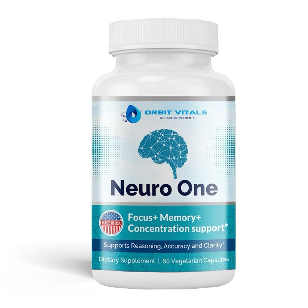 記憶のためのNeuro 1の頭脳サポート補足-認知サポート補足-焦点、気分、明快さ、集中及び精神的速度-大人のための頭脳の補足- 60のカプセル