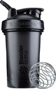 BlenderBottle クラシック V2 シェーカー ボトル パーフェクト のために プロテイン シェイクスアンドプレワークアウト, 20-オンス, ブラック