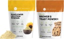 ケイトナチュラルズヒマワリルシチンパウダー(4oz)&ブリューワーズイースト(12oz)バンドル
