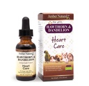 アンバーナチュラルズ・ホーソーン&ドナプロン・ハーブ・サプリメント for Dogs, Cats, Birds, Rabbits, Guinea Pigs | 心の健康、循環、流動バランスをサポート | 自然心臓ケア
