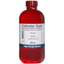 真のコロイド金(50 ppm) - 99.99 +%純度 - 250 mL (8.45 Fl Oz) クリアBPAフリープラスチックボトル、1 カウント(パッケージ1)