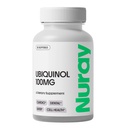 Nuray Ubiquinol 100mg Softgels、心臓血管および歯科健康、グルテンフリーの免疫サポートのためのCoQ10の活動的な形態は、肝臓の健康、30の計算を高めます