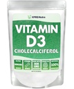 XPRS NutraのビタミンD3の粉(Cholecalciferol) - Bonesおよび免除のためのUnflavored VIT D -筋肉機能のためのビタミンD3の粉-ビタミンDの補足(8のOunce)