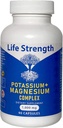 Life Strength Potassium & Magnesium Complex with Aspartate, Oxide, Glycinate, Gluconate & Citrate - 1000mg (90 Capsules) Doctors Designed and Custom Blended