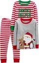 Carter's Baby 3-Piece Snug-fit Cotton Holiday Pajama Setの簡単な喜び