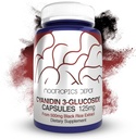 Nootropics Depot Cyanidin 3-グルコシドカプセル | 125mg | 60カウント | ブラックライスエキス | C3G | オリザササティバ | メタボリック・ビジョン・認知サポート