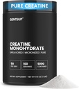 Creapureのクレアチンの Monohydrate の粉–不燃、5000mg、100 のサービング–最も大きい筋肉成長、強さ、性能及び頭脳の健康–非GMO、グルテンフリー、HPLC は、NSF 証明しました