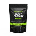 ビーガンスポーツプロテインパウダーバニラ - 30g植物ベースのタンパク質、VELOSITOL、BCAA、有機グリーン&フルーツ、プロバイオティクス、ポストワークアウトの回復のためのタルトチェリー、インフォームスポーツ認定Keto - 20サービング