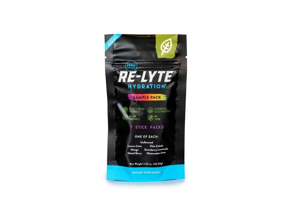 REDMOND Re-LyteのHydrationの電解質の粉の飲み物の組合せの変化(7の棒のパック)