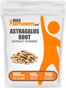 BulkSupplements.com Astragalusエキスパウダー - Astragalus Rootパウダー、ハーブサプリメント - ビーガン&グルテンフリー、給食当たり500mg、100g(3.5オンス)(パッケージ1)