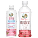 MaryRuth's Women's Multivitamin + Hair Growth Liposomal(ピーチ) & Liquid Nighttime Multimineral(クランベリー) | クリーンラベルプロジェクト Verified® | ヴィーガン | 美容・就寝・健康