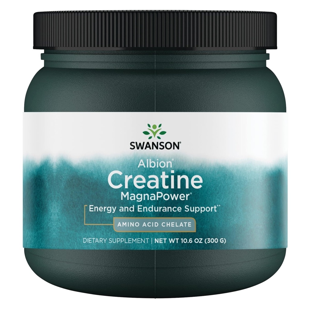 Swanson 100%の純粋なクレアチンMagnapower 10.6 Ounce (300 g) Pwdr