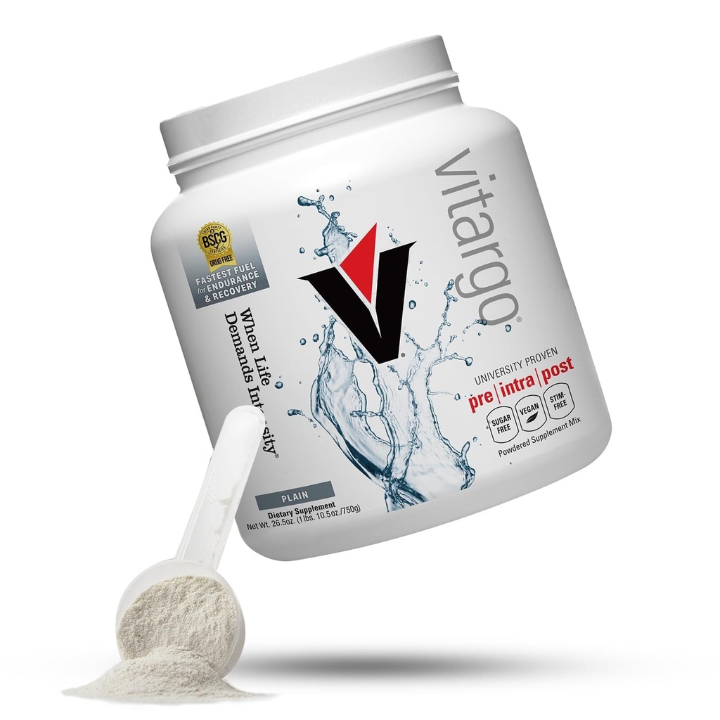 Vitargo 炭水化物パウダー | フィード マッスル グリコゲン 2X より速く | 1 LB 不燃プレワークアウト & ポストワークアウトの回復パウダー| 回復のための炭水化物サプリメント、持久力、ゲイン 筋肉量