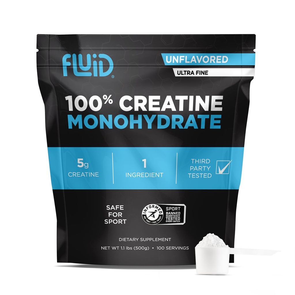 液体のクレアチン- 100%のクレアチンの Monohydrate の粉、unflavored、証明されるInformedのスポーツ (100 のサービング)ごとの 5g