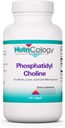 Nutricology の Phosphatidyl コリンの補足 - Lecithin のカプセル、肝臓のための消化器系酵素、脂肪の消化器サポート、脂肪肝のためのコリンの補足、1540mg の Softgels - 100 の計算