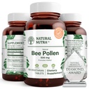 自然なNutraの蜂のPollen 500のmgの助けはVitalityおよび免疫システムを、改善します全面的な健康を、助けますボディStamina、100のタブレットを促進します