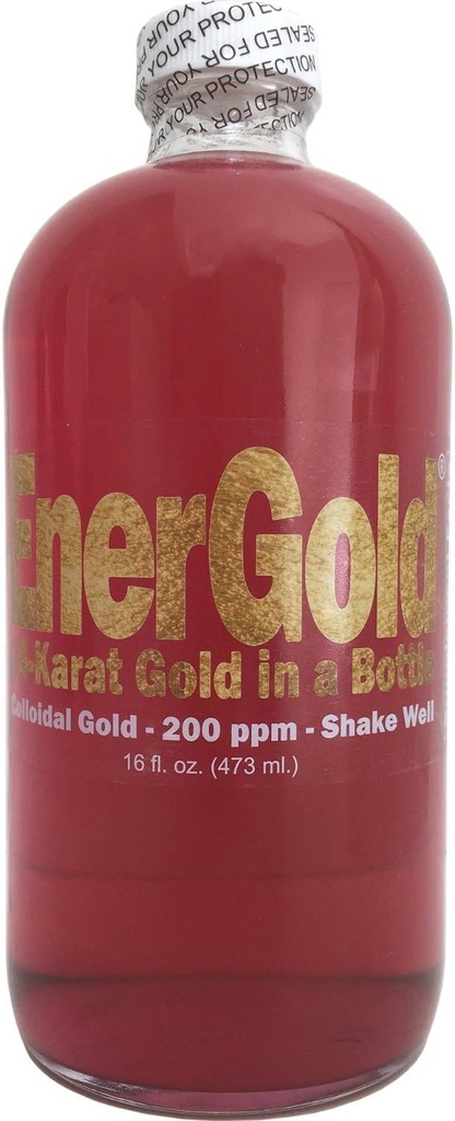 EnerGold® 99.99%-Pure Ultraconcentrated 200-ppm Ruby-Red Colloidal Gold。 放射線とEMFの分離、DNAの修復、Pineal Glandの再生、体のすべてのTissuesの活性化、あなたのAuraを活性化、...