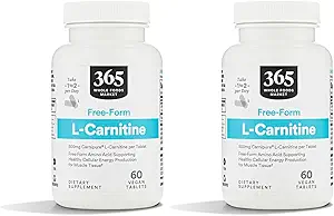全食糧市場、Lのカルニチン500mg、60のct (2のパック)