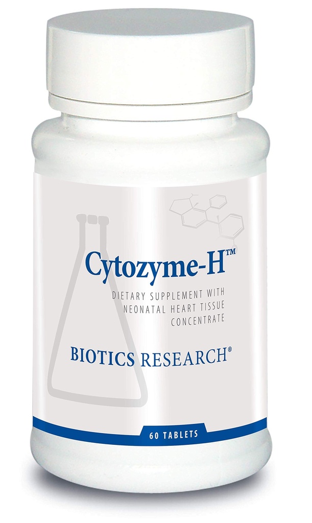 バイオティクスの研究のCytozyme HのGlandular Cardiovascularサポート、Bovineの中心のコンセントレイトは、筋肉サポート、Boostsエネルギー、SOD、Catalease、強力な酸化防止活動60のタブレットを促進します