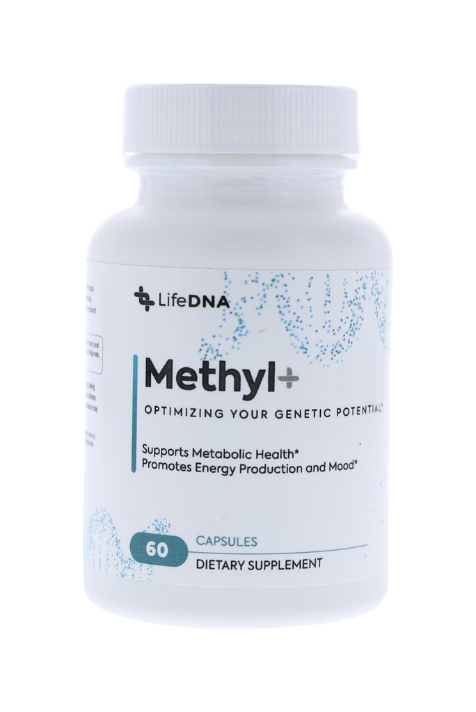 LIFEDNAメチル+ Methylfolate - TMGによって最大限に活用されるHomocysteine、頭脳、心臓血管及びNeurotransmitterサポートが付いているMethylated FolateのMultivitaminの複合体