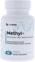 LIFEDNA Methyl + Methylfolate - Methylated Folate Multivitamin Complex with TMG Optimized Homocysteine, Brain, Cardiovascular & Neurotransmitter Support