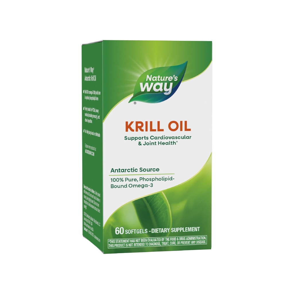 Nature's Way Krill オイル100%純粋なKrillオイル