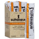 Superieur電解質粉末パケット - ビーガン電解水化パウダーw / 海ミネラル - Ketoフレンドリー、非GMO、ゼロ砂糖電解液サプリメント - 健康的なスポーツドリンク - 柑橘類(14パケット)
