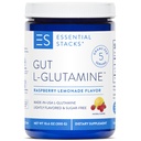 エッセンシャルスタックGot L-グルタミンパウダー - 米国で独占的に製造 - Gut健康のための純粋なLグルタミンパウダー(50サービング、ラズベリーレモネード)