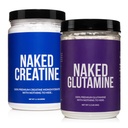 Naked 純粋な Micronized のクレアチン Monohydrate 100 のサービング + 200 は純粋な L グルタミン の束をサービングします: 完全菜食主義者の、非 GMO のグルテンフリー。 筋肉故障を最小にし、蛋白質の統合を改善して下さい。 人工なし
