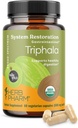 Herb Pharm USDA Organic Triphala カプセル | アンラ、ハリタキ&ビヒタキ、FAIRWILD® 認定 | 60 ビーガンカプセル、最大 30 日の供給*