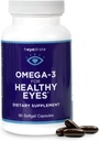 Triglyceride Omega 3 Fish Oil for Healthy Eyes – Supports Healthy Eyes with Optimal Ingredients - Easy to Swallow, Burpless - EPA, DHA, & Omega 7 Fatty Acids - 90 Count