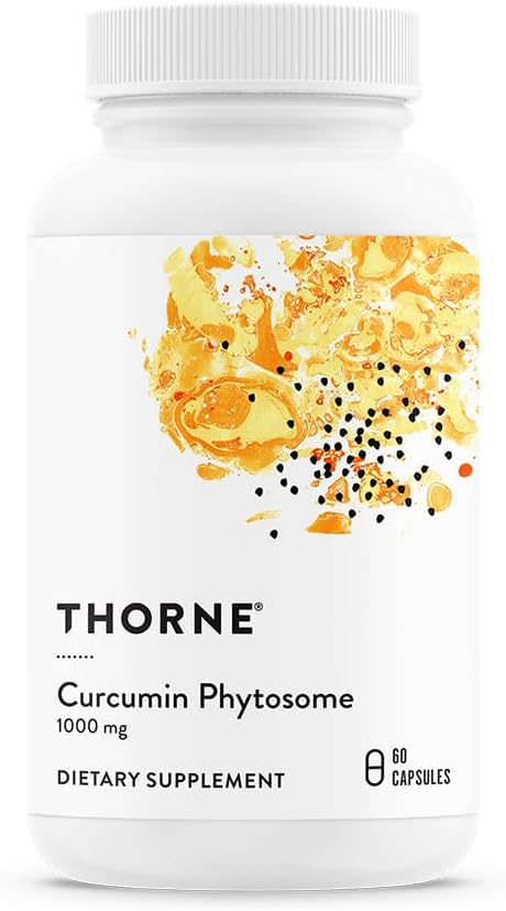 THORNE - Curcumin Phytosome 1000mg(Meriva) - 臨床的にスタディされ、高吸収 - 関節、筋肉、GI トラクト、肝臓、脳および神経のヘルシーな炎症反応をサポート - 30 サービング