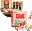 サポニンHanppuri免疫とスタミナブースト+ VITA Ginsengキッズ免疫サポートと子供プレミアムバンドルのためのメモリ機能