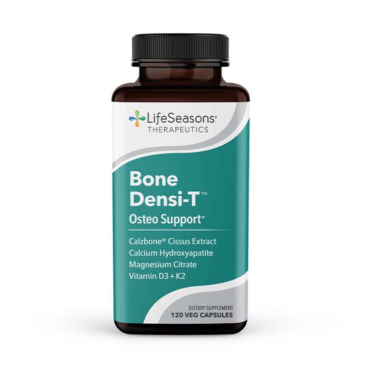 LifeSeasons Bone Densi-T - Osteo&Calciumサポート - 骨のミネラル密度、Pliability&Healing - 骨の強さ及びティッシュの生産 - カルシウム、マグネシウム及びビタミンD - 120のカプセル
