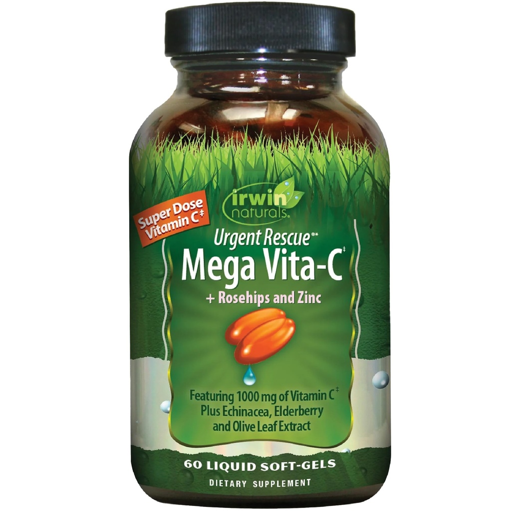 Irwin Naturals Vita C Plus 緊急救助, 60 カウント
