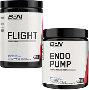 BARE PERFORMANCE NUTRITION BPNフライト プレワークアウト&エンドポンプエンハンサーバンドル
