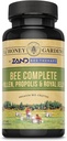 Honey Gardens Bee Pollen Royal Jelly and Propolis Capsules, 90 Count