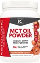Ketologic MCTオイルパウダーヘーゼルナッツクリーム(1 LB) – Keto Coffee Creamer & Energy Support – 41 焦点と燃料のための中鎖トリグリセリドのサービング