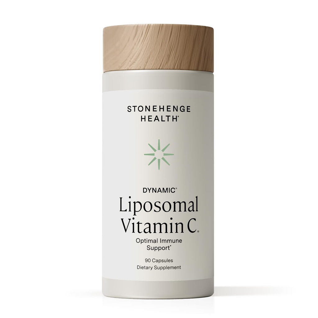 Stonehenge の健康の動的 Liposomal のビタミン C 1500mg - 90 のカプセル-高度の方式-非 GMO のヒマワリ、サポート健康な免疫システム、コラーゲンの統合及び頭脳の健康から供給される Phospholipids
