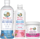 MaryRuth Organicsの女性のMultivitaminLustrivaの毛の成長、Menopauseサポートおよび毎日液体のMultimineralの3パックは毛サポート、皮の健康、免疫サポート、腸の健康および睡眠サポートのための束を束ねます