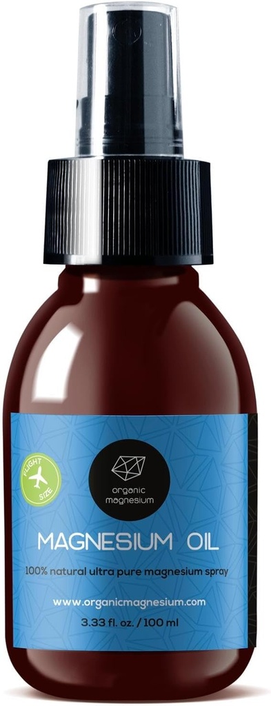 マグネシウムスプレーオイル - 古代ゼッハステインシーベッドから脚のクラムのための100%の純粋なTopicalマグネシウム塩化物 | スポーツ、リラクシング、眠りにパーフェクト | 大人&子供用(3,33 oz)